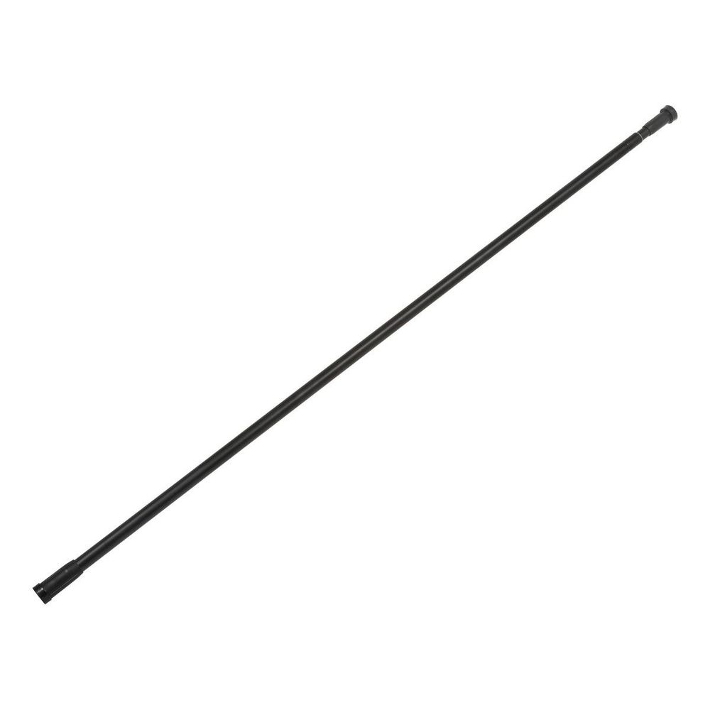 Tringle rideau dch noir 200cm