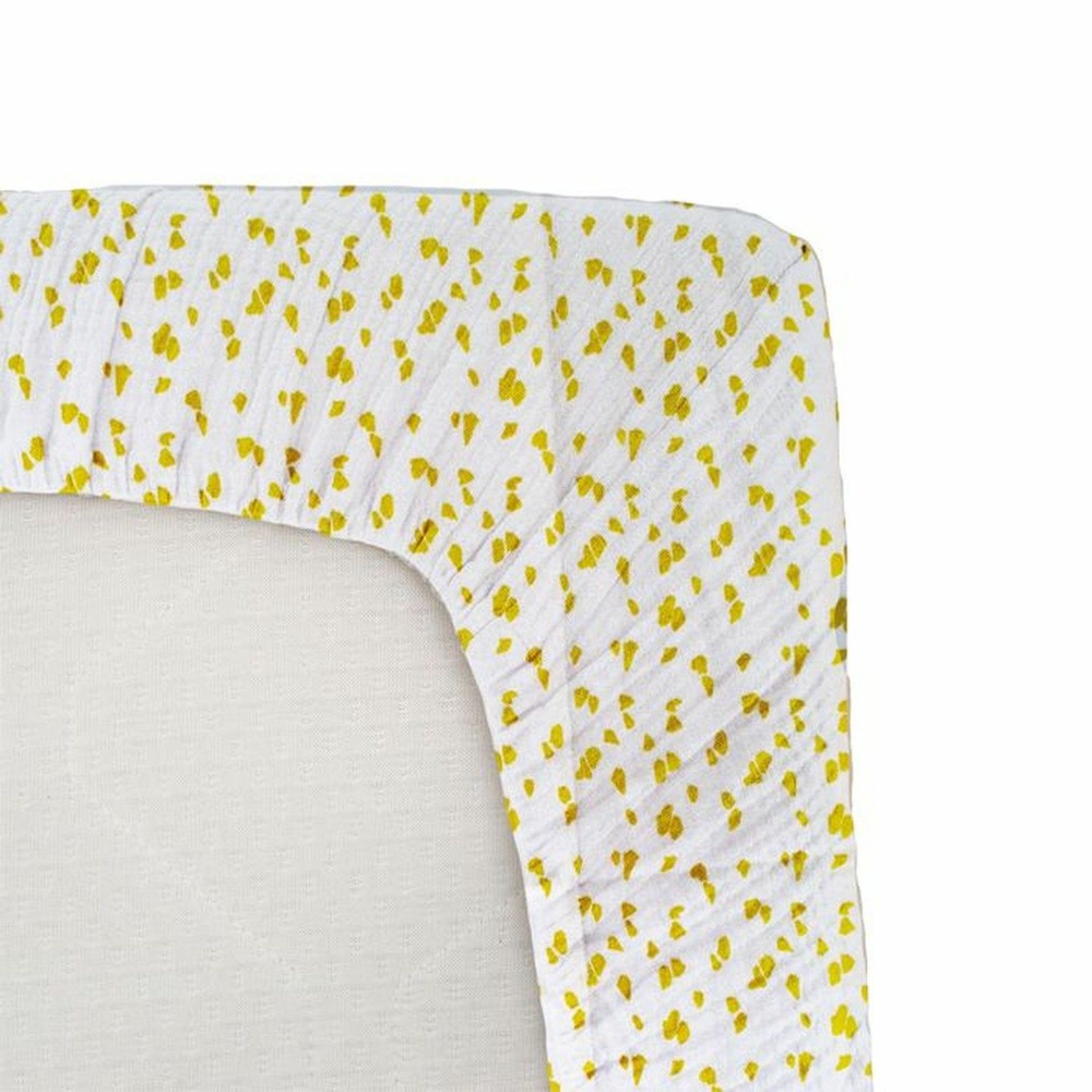 Drap housse jersey savane - 70 x 140 cm - coton extensible