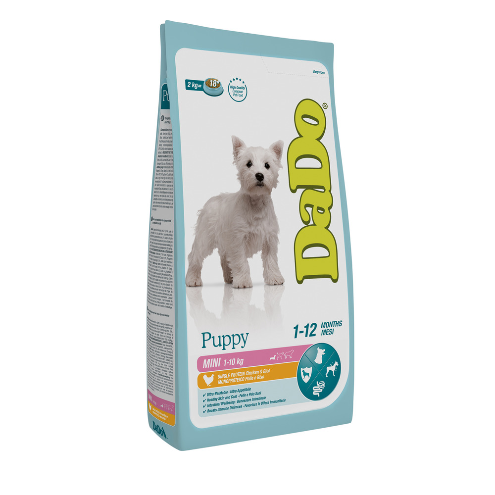 Puppy mini breed chicken & rice 8 kg