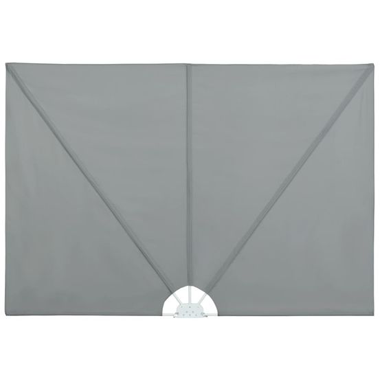 Auvent paravent store brise-vue latéral rétractable de patio jardin terrasse balcon protection visuelle écran 300 x 150 cm gr