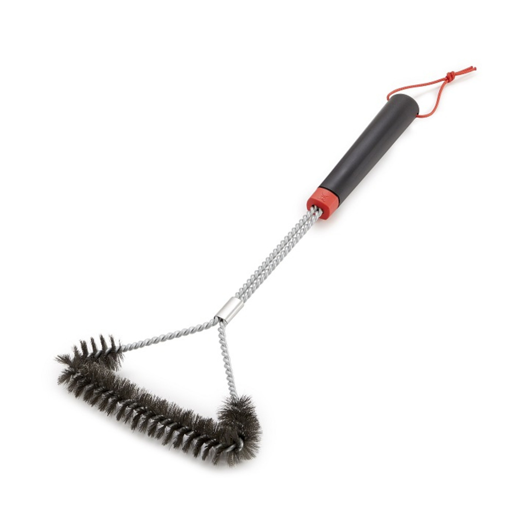 Grande brosse de barbecue triangulaire