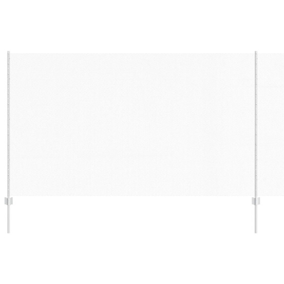 Clôture et poteau argent 1,4 x 25 m acier