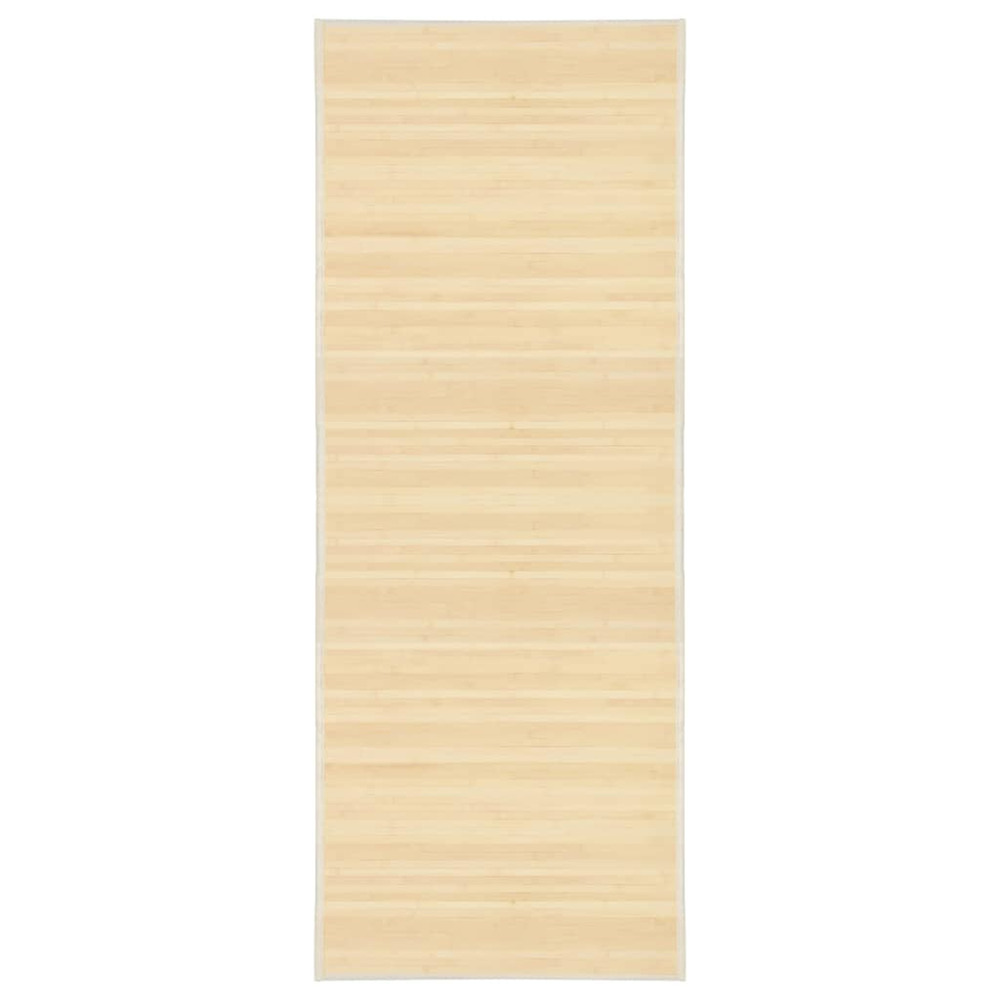 Tapis bambou 80x200 cm naturel