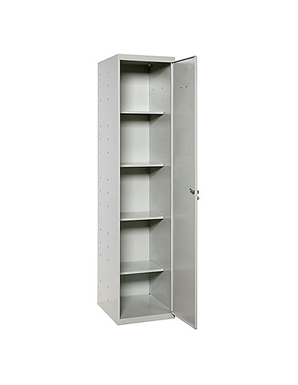Casier-armoire simonlocker prof.dism.cleaning 180x40x40 1/4 gris gris taquilla 1800x400x400 - simonrack