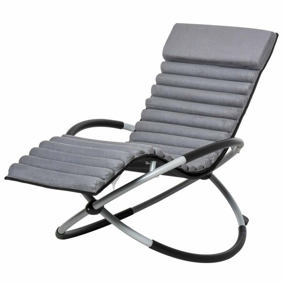 Chaise longue à bascule pliable rocking chair