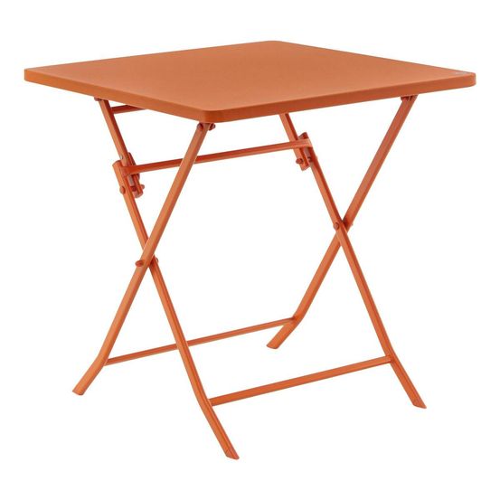 Table de jardin pliante carrée