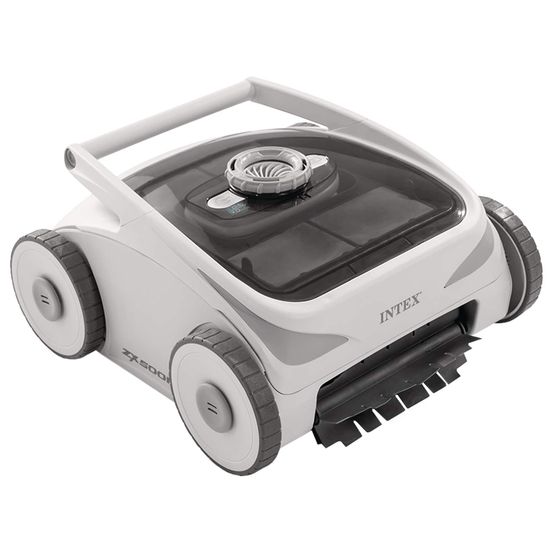 Aspirateur de piscine hors sol abs et pc gris et noir