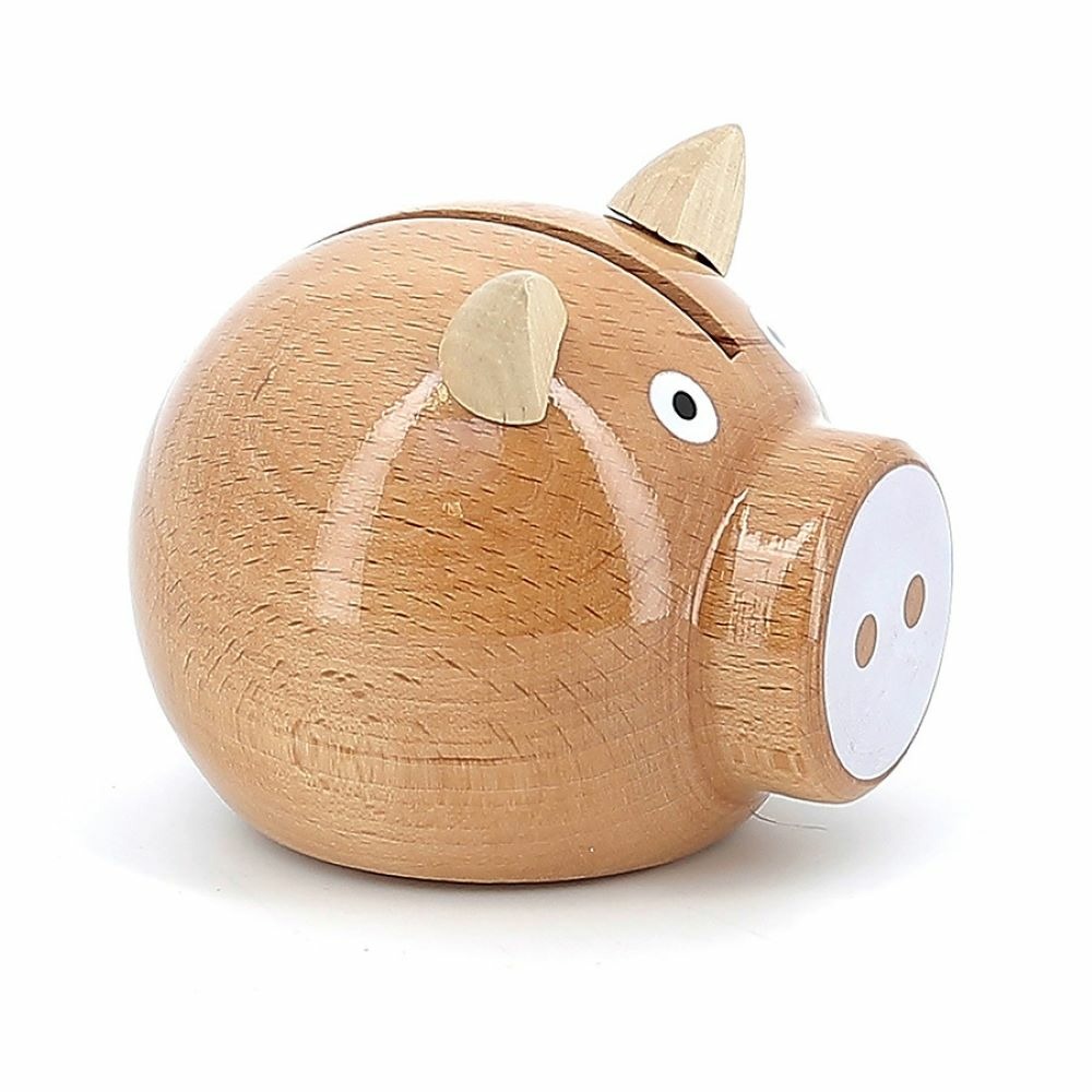 Tirelire cochon - blanc