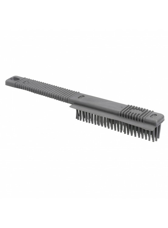 Mon ami luki - brosse magique anti-poils - gris - chien et chat - 26x5x4