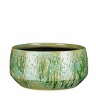 Mica decorations bols décoratifs harris - 32.5x32.5x15 cm - céramique - vert