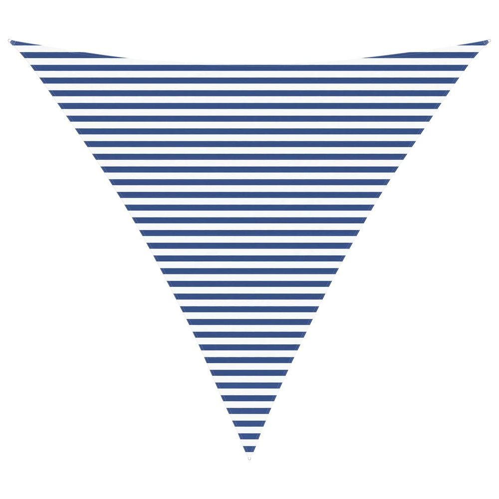 Voile d'ombre triangulaire 6 x 6 x 6 m 100 % polyester oxford
