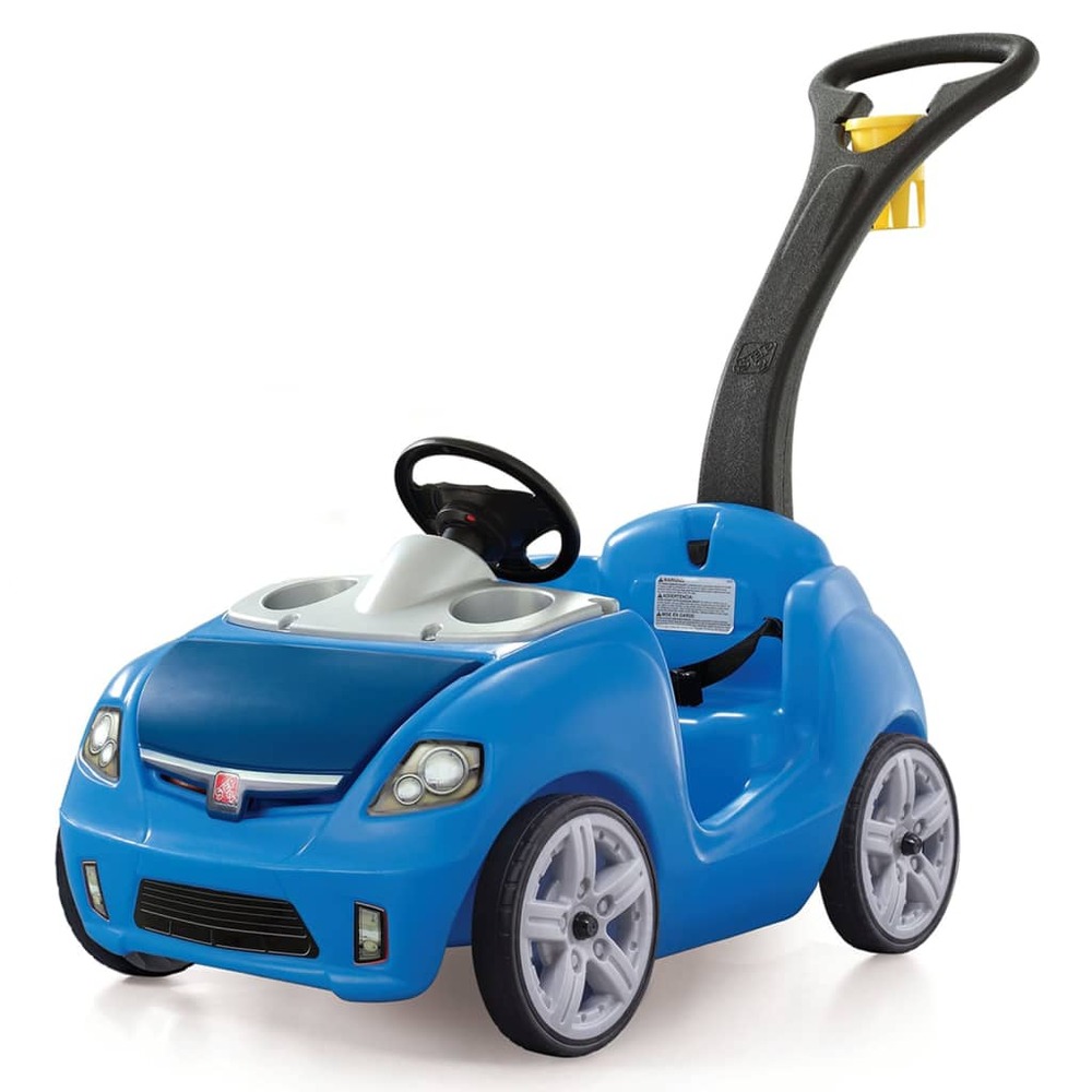 Voiture à pousser pour enfants whisper ride ii bleu