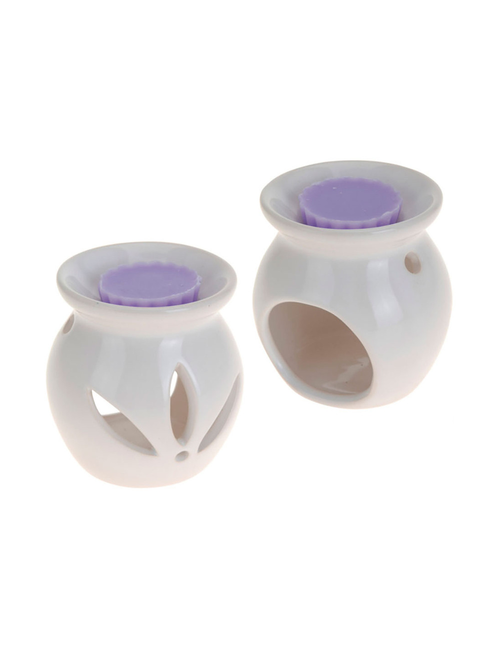 2 brleur avec cire parfumée inclus