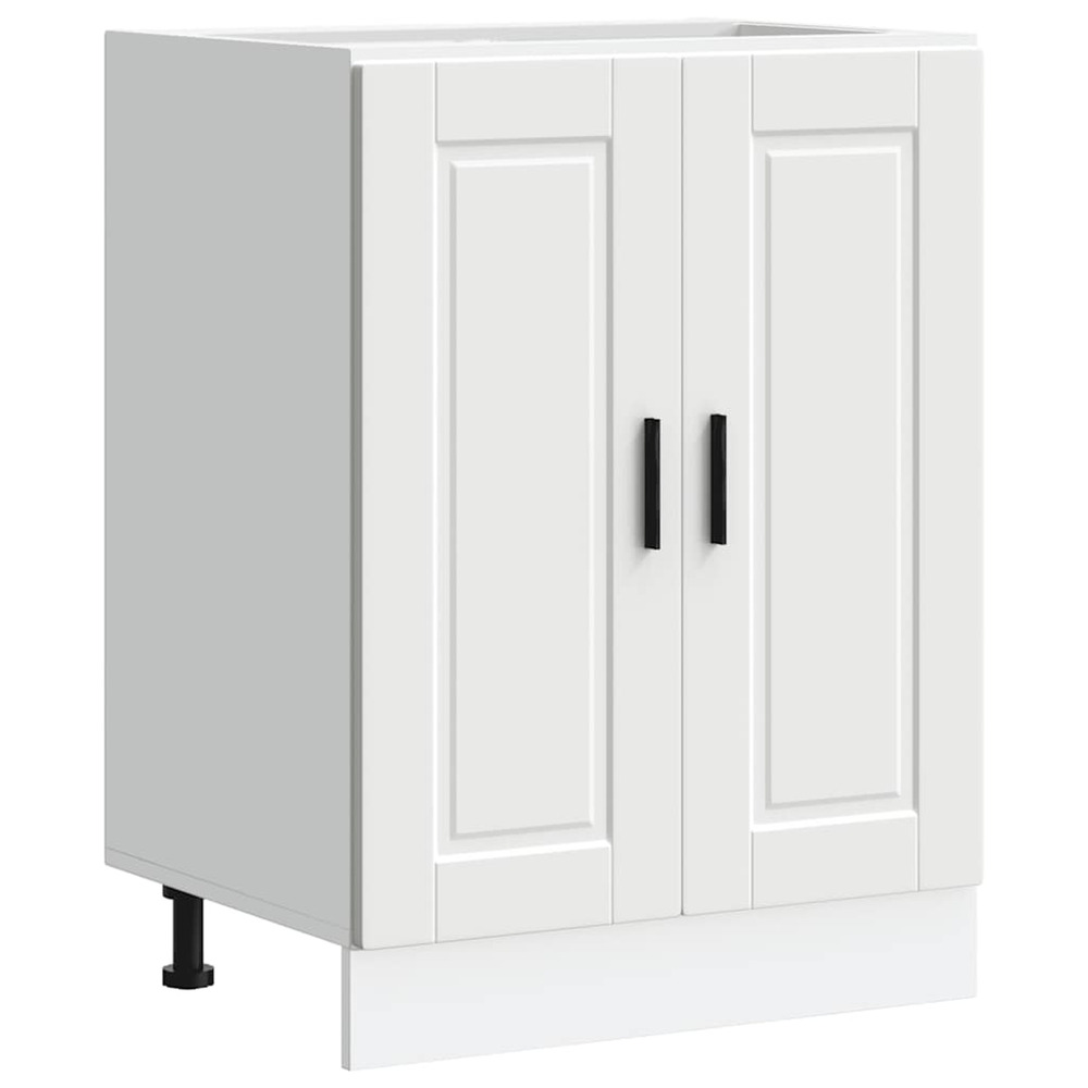 Armoire de cuisine porto blanc bois d'ingénierie