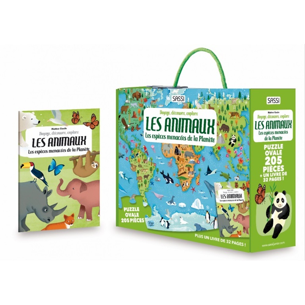 Voyage, découvre, explore - les animaux