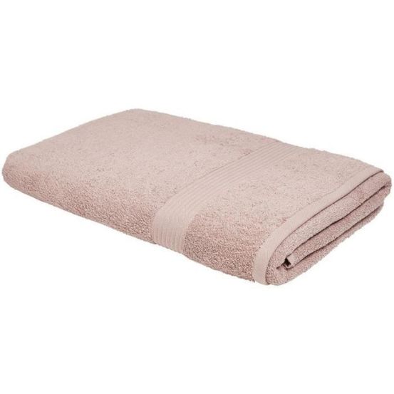 Drap de bain 70x130 cm 100% coton - rose des sables