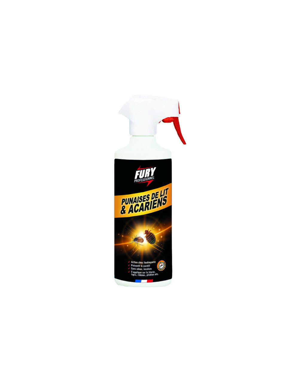 Fury tue-punaises de lit 500ml - fury