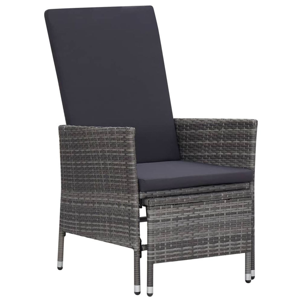 Chaise inclinable de jardin avec