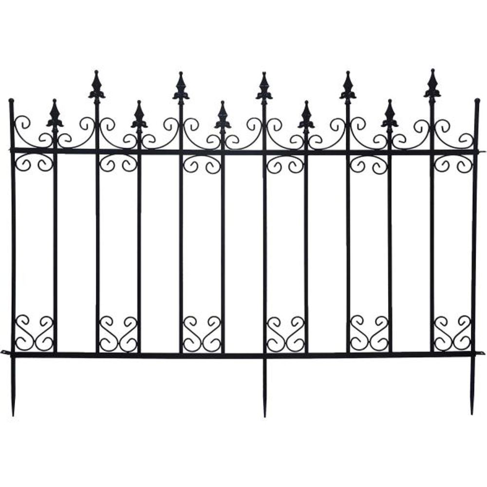Bordure de jardin 156 x 2.2 x 117 cm volute