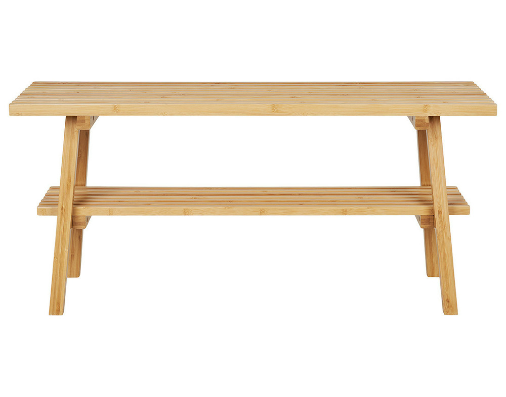 Saona - banc avec rangement - bambou naturel - 70 cm