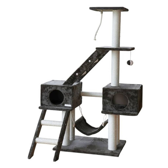 Arbre à chat granat 150 cm gris foncé