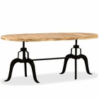 Table de design Bois de manguier massif et acier - 180cm