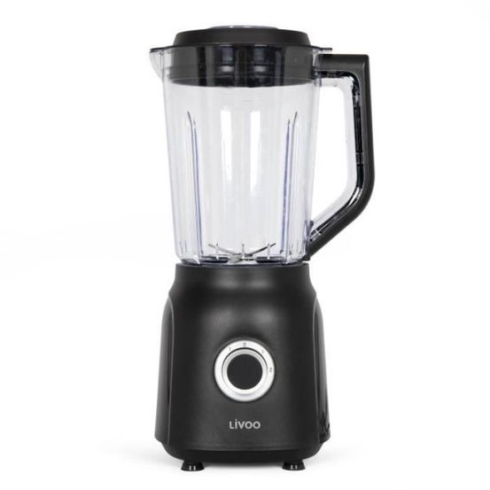 Blender - - 1,5 l - 600 w - 22 000 tours/min - 2 vitesses - noir