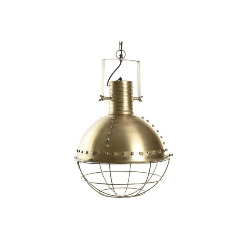 Suspension doré 50 w (43 x 43 x 61 cm)
