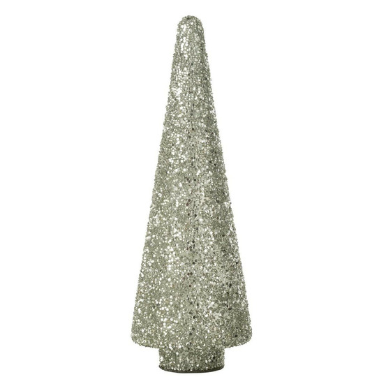 Sapin de noël déco à paillettes