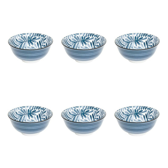 Lot de 6 bols en porcelaine