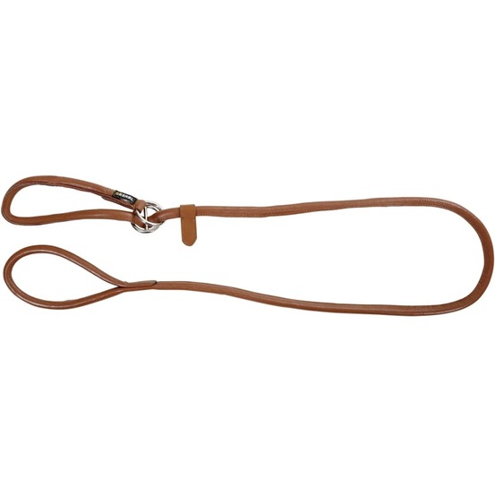 Laisse pour chiens coulissante roma 1,7 m cuir marron 81100