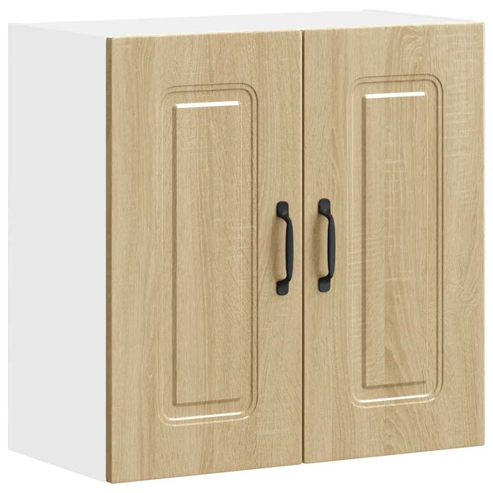 Armoire murale de cuisine kalmar chêne sonoma bois d'ingénierie
