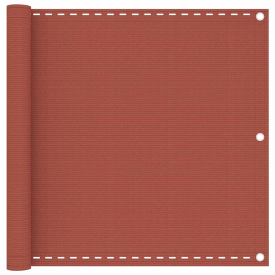 Écran de balcon terre cuite 90x300 cm pehd