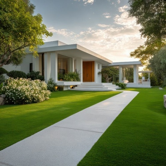 Gazon synthétique green lux 30mm - 2mx21m soit 42m2 - bbe