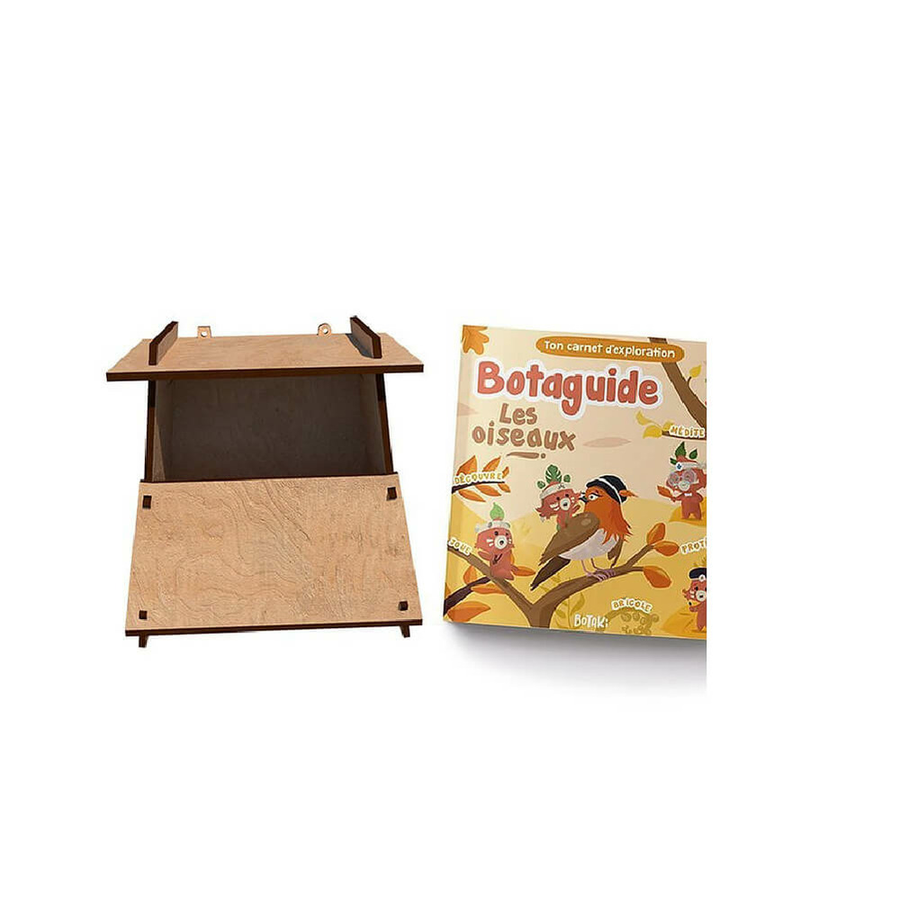 Kit oiseaux - fabrique ton nichoir à oiseaux en bois