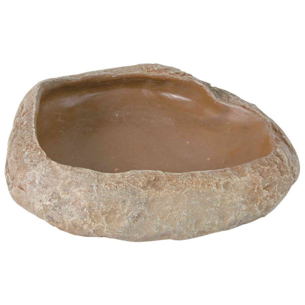 Ecuelle pour eau et nourriture pour reptile 19 × 16 cm h 5 cm