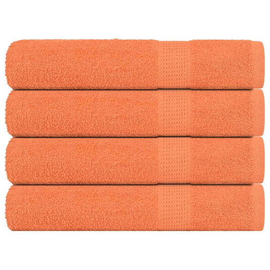 Serviettes 4 pcs frogn orange 100x200 cm 100% coton