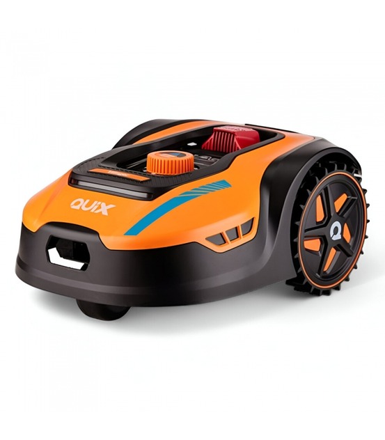 Robot tondeuse autonome - 1000m² - wifi bluetooth - coupe 18cm - batterie 20v 5ah - villager quix