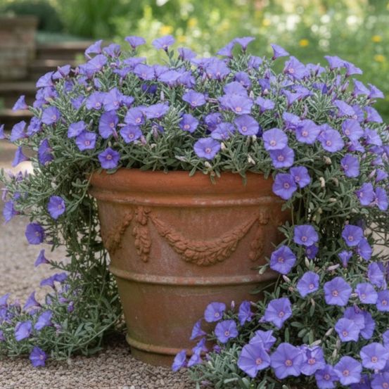 Liseron de mauritanie, convolvulus lot de 9 godets