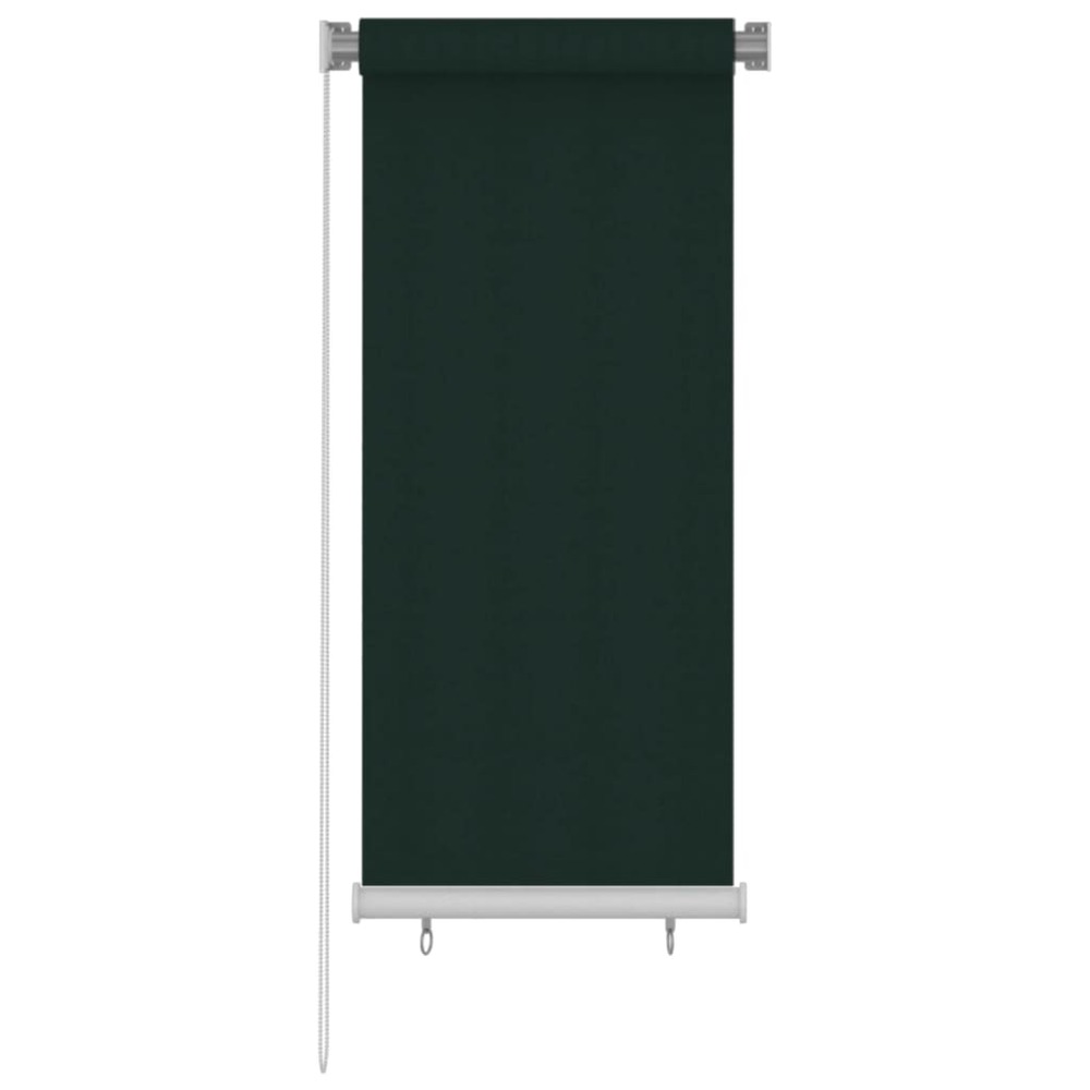 Store roulant d'extérieur 60x140 cm vert foncé pehd