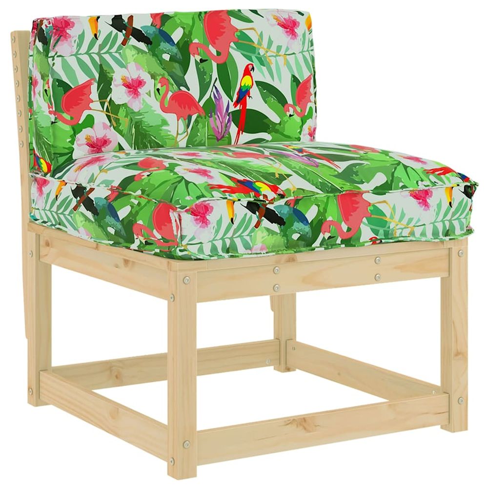 Coussin tissu oxford multicolore 80 x 40 x 12 cm