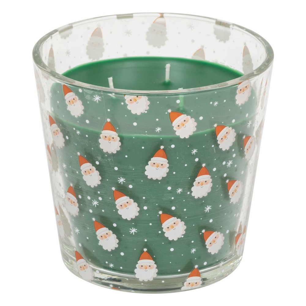 Bougie parfumée 500g verre imprimé box présentoir assorti