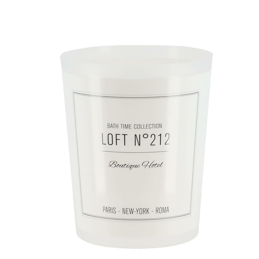 Poubelle pp imprimee 5l - neo retro blanc