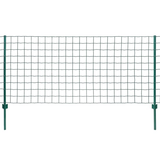 Clôture euro acier 20x1 m vert