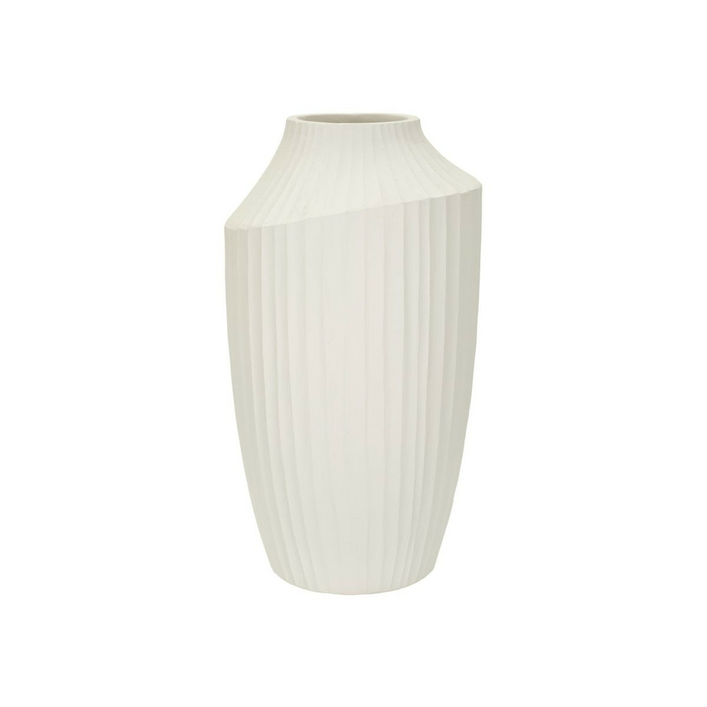 Vase design rainuré 