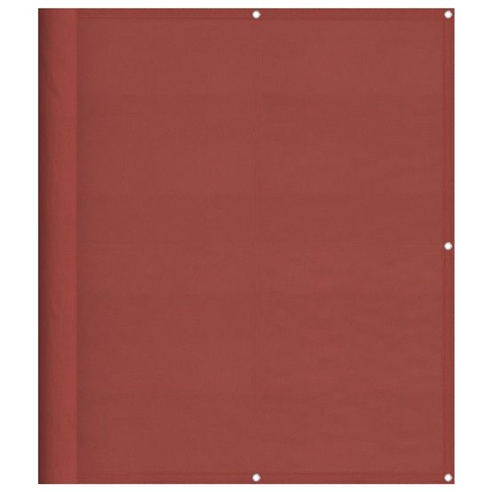 Paravent de balcon couleur terre cuite 120x800cm 100% polyester