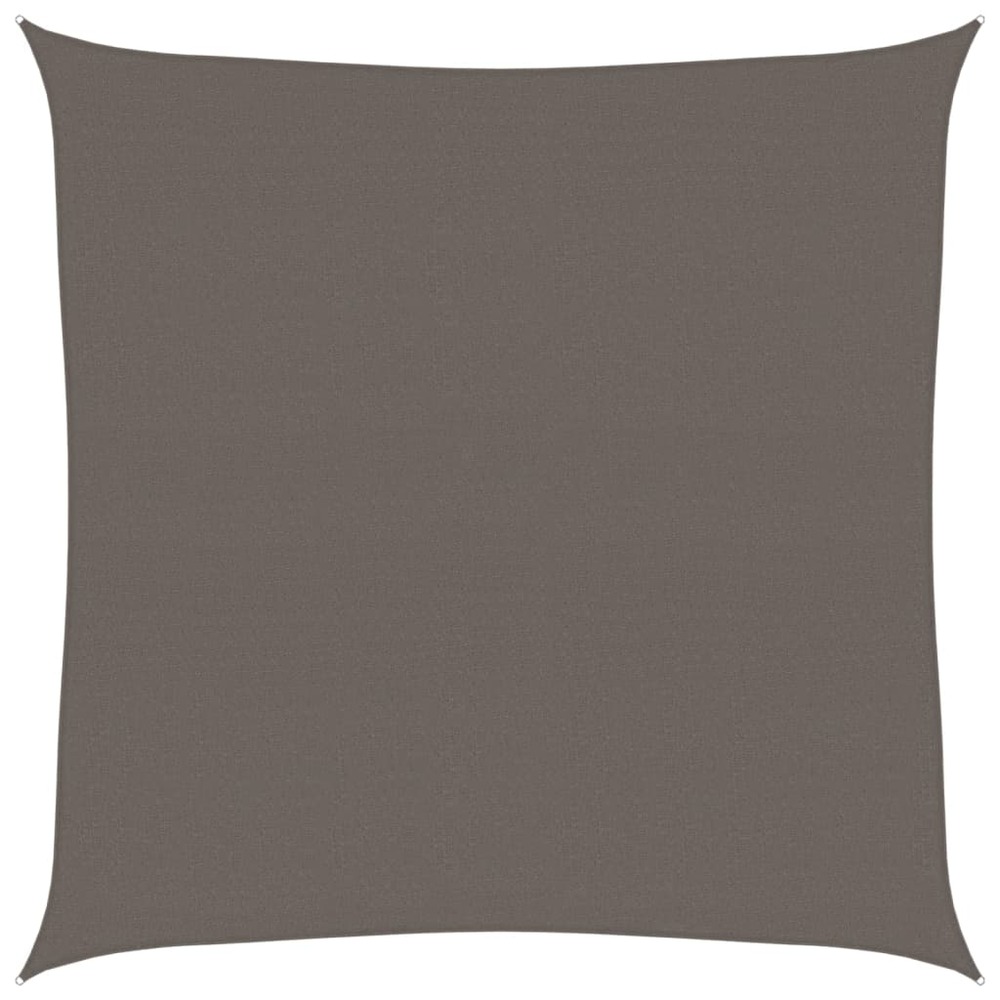 Voile d'ombrage 160 g/m² anthracite 5x5 m pehd