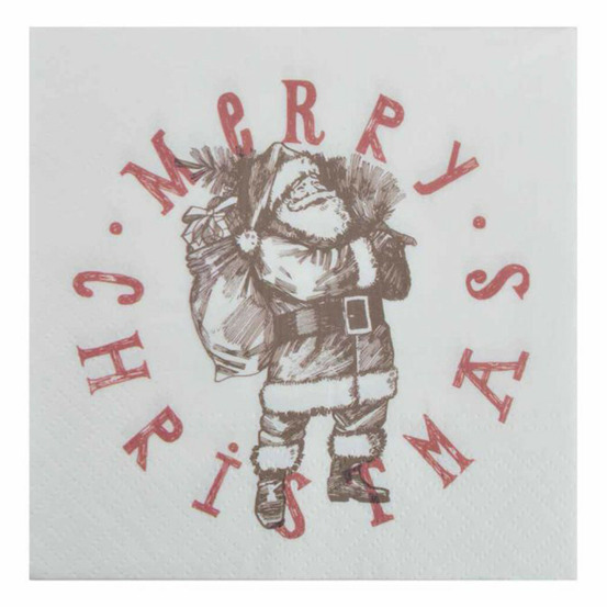 Lot de 20 serviettes en papier