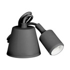 Lampe de bureau  noir silicone 220-240 v 60 w (98,4 x 4,4 cm)