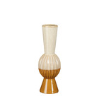 Mica decorations - vase en céramique ocre h40,5